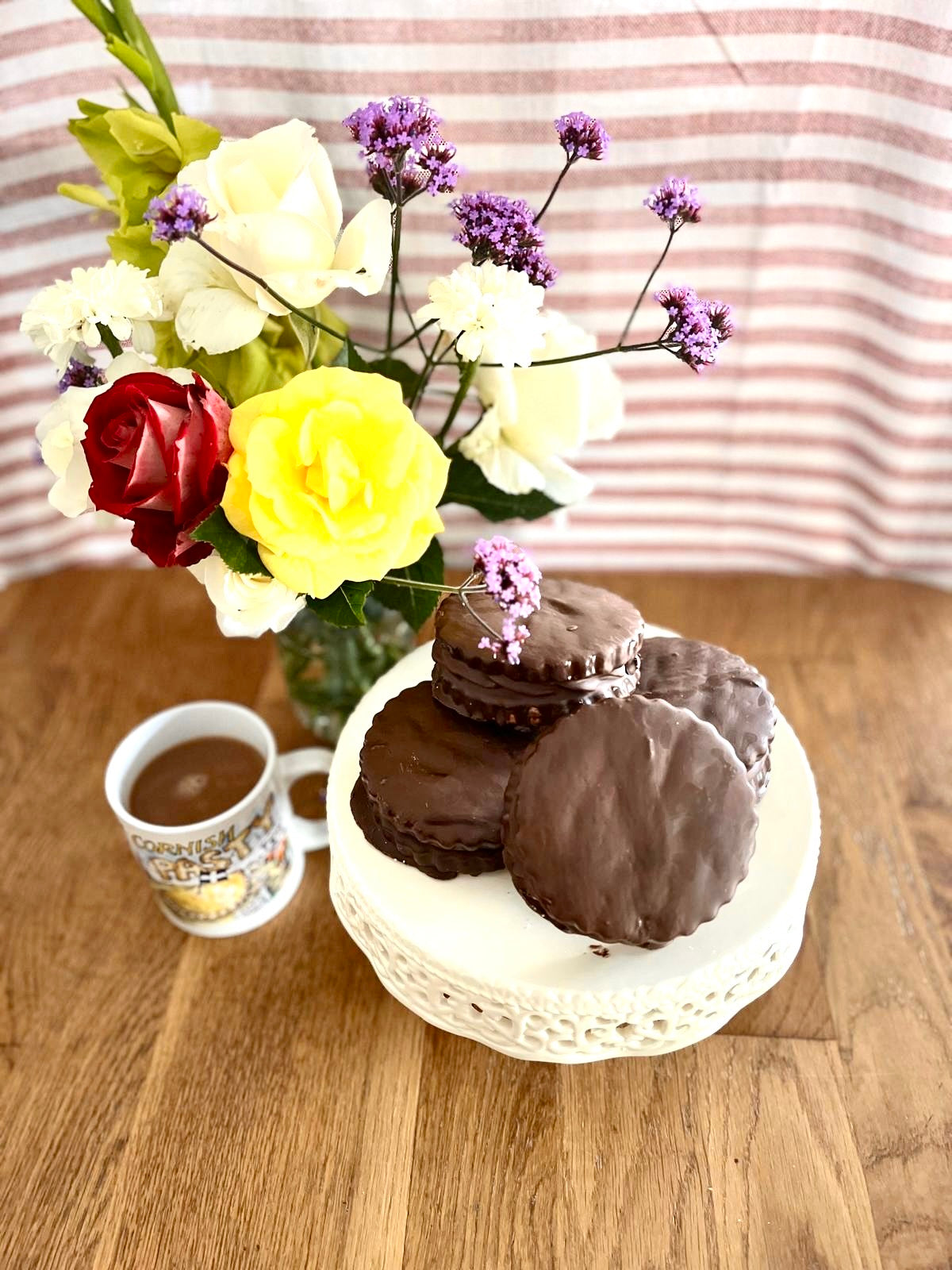 6 Handmade Cornish Wagon Wheels by post