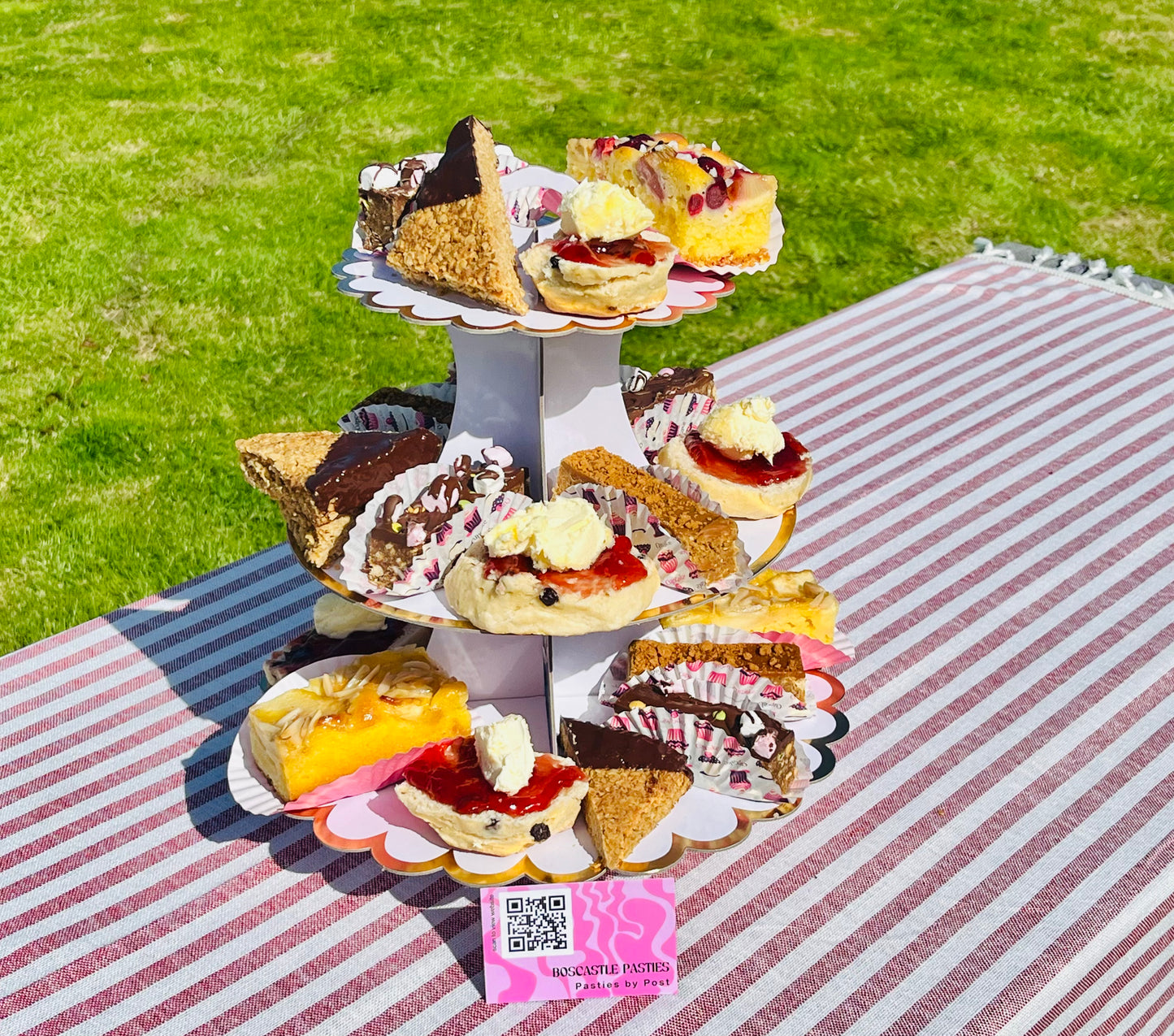 Cornish Elevenses "An assortment of Sweet Treats with Cornish Tea"