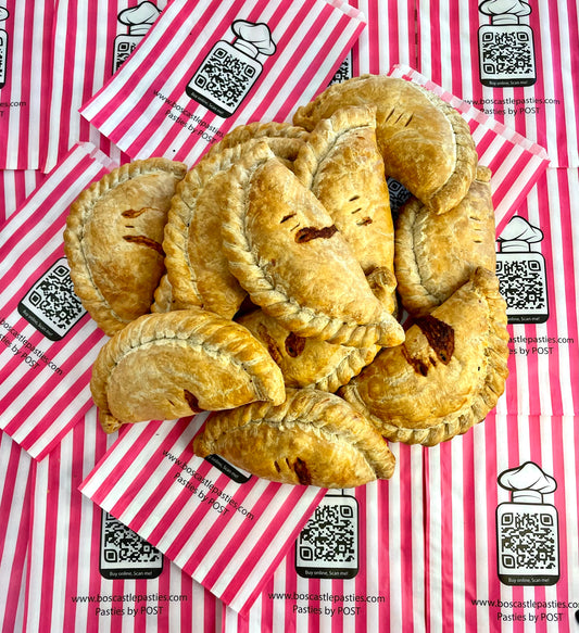 "All Cheese & Onion" Frozen un-baked Bakers Dozen (13) Pasties by post