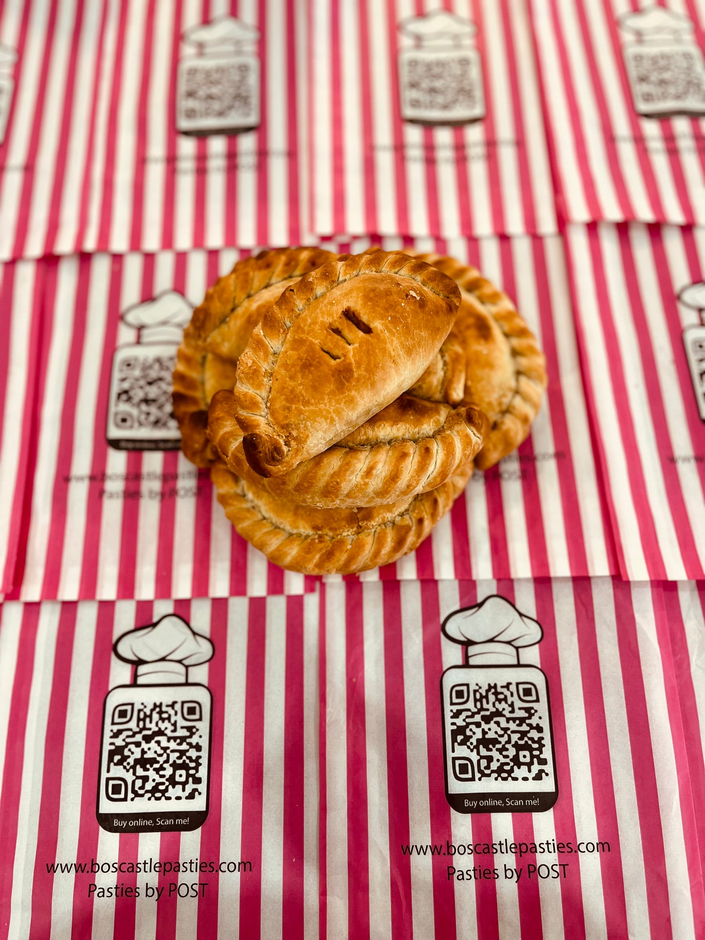 20 Small Party sized "All Traditional" Frozen un-baked pasties by post