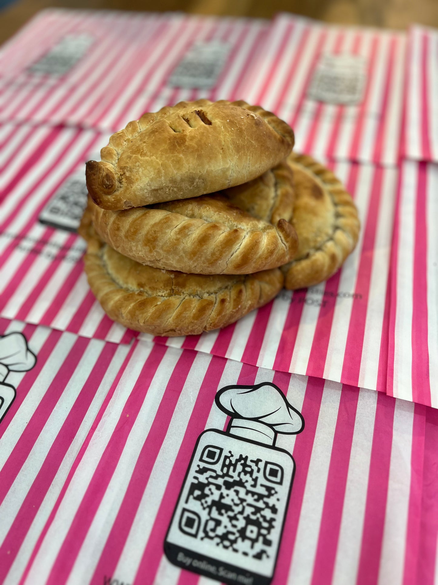 20 Small Party sized "All Traditional" Frozen un-baked pasties by post