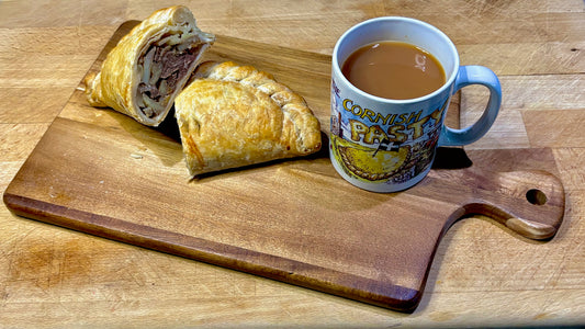 8 Jumbo "All Traditional" Frozen un-baked pasties by post