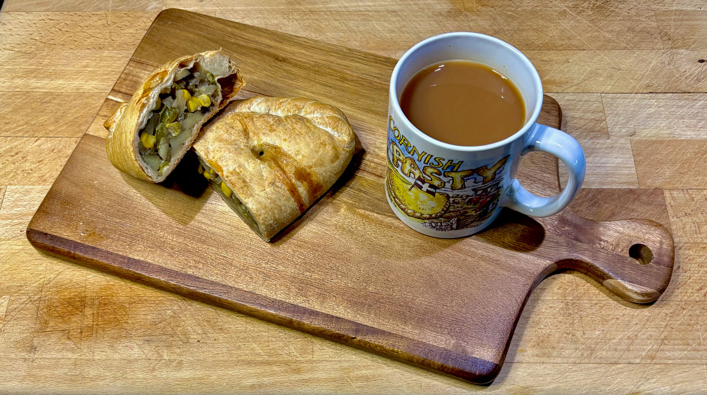 Vegan Family Pack! your choice of 8 Frozen un-baked Pasties & 8 Sausage rolls